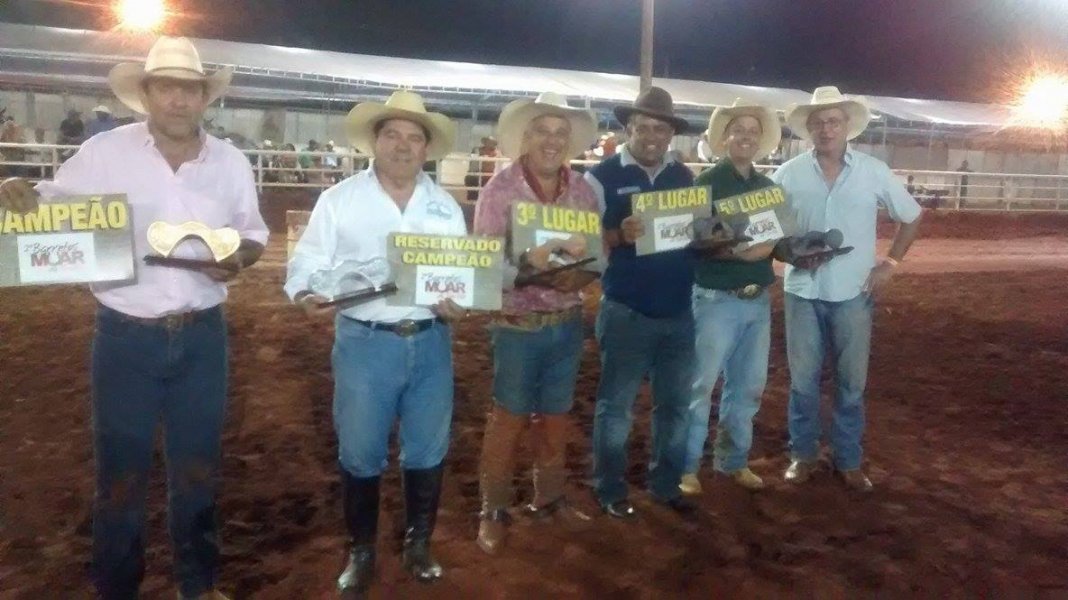 Conjunto de Iporá/GO é campeão da categoria patrão no 2º Barretos Muar do Sertão
