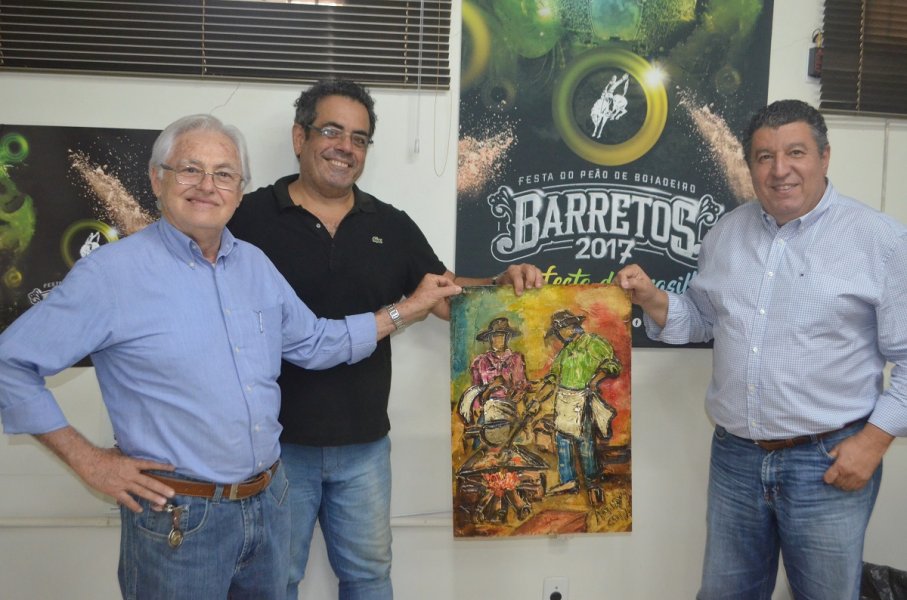 Artista plástico resgata tradição culinária do tropeiro em cartaz da Queima do Alho