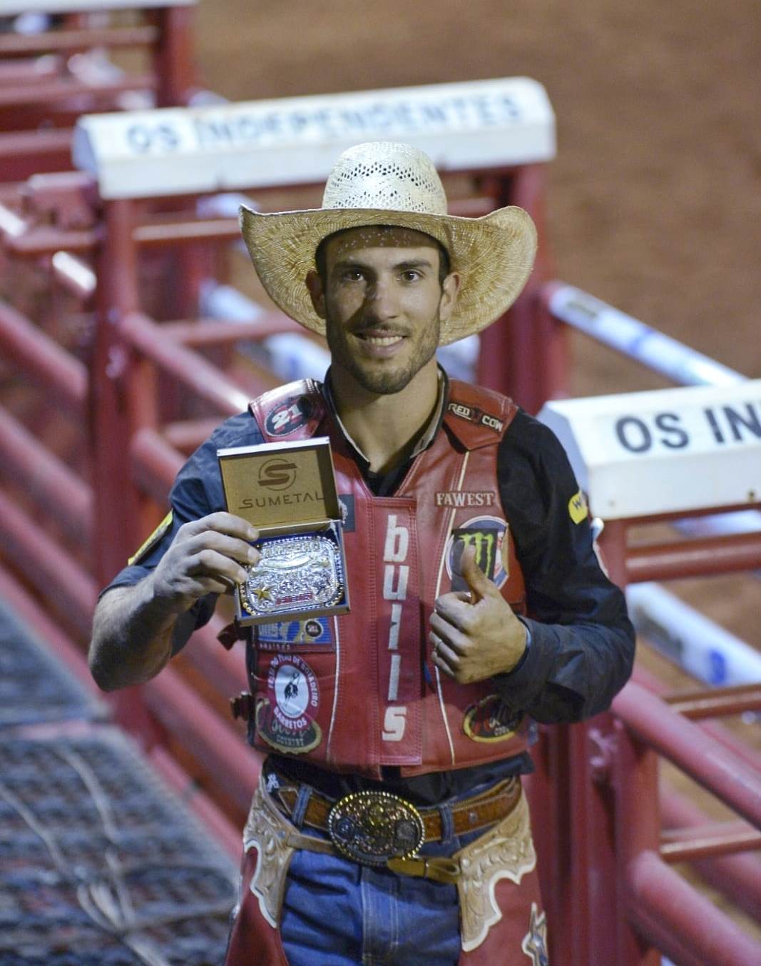 Andrei Scoparo é o campeão da etapa PBR Brazil em Barretos