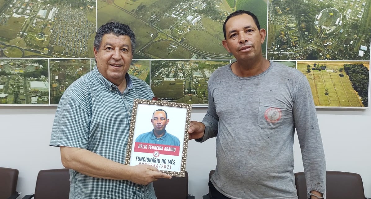 “Aqui aprendi a lidar com as pessoas e fazer amigos”, diz Hélio Ferreira Araújo eleito funcionário do mês no Parque do Peão