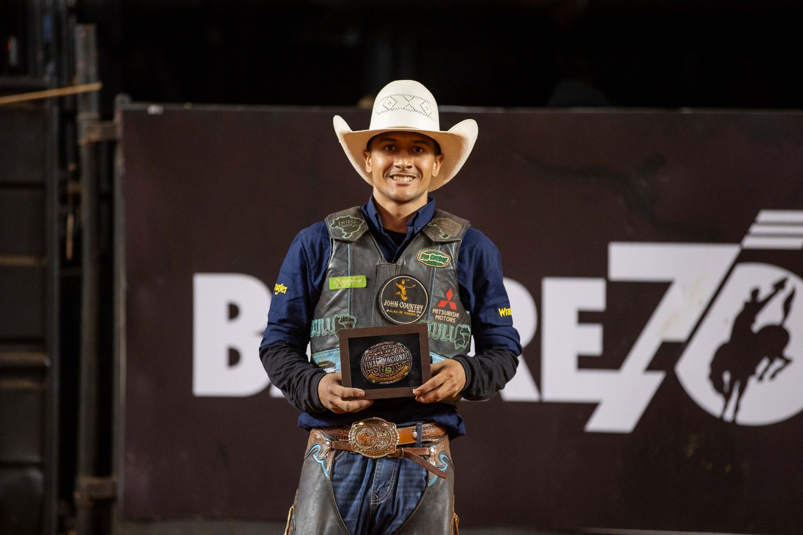 Campeão antecipado da PBR Brazil vence primeiro round da etapa Barretos