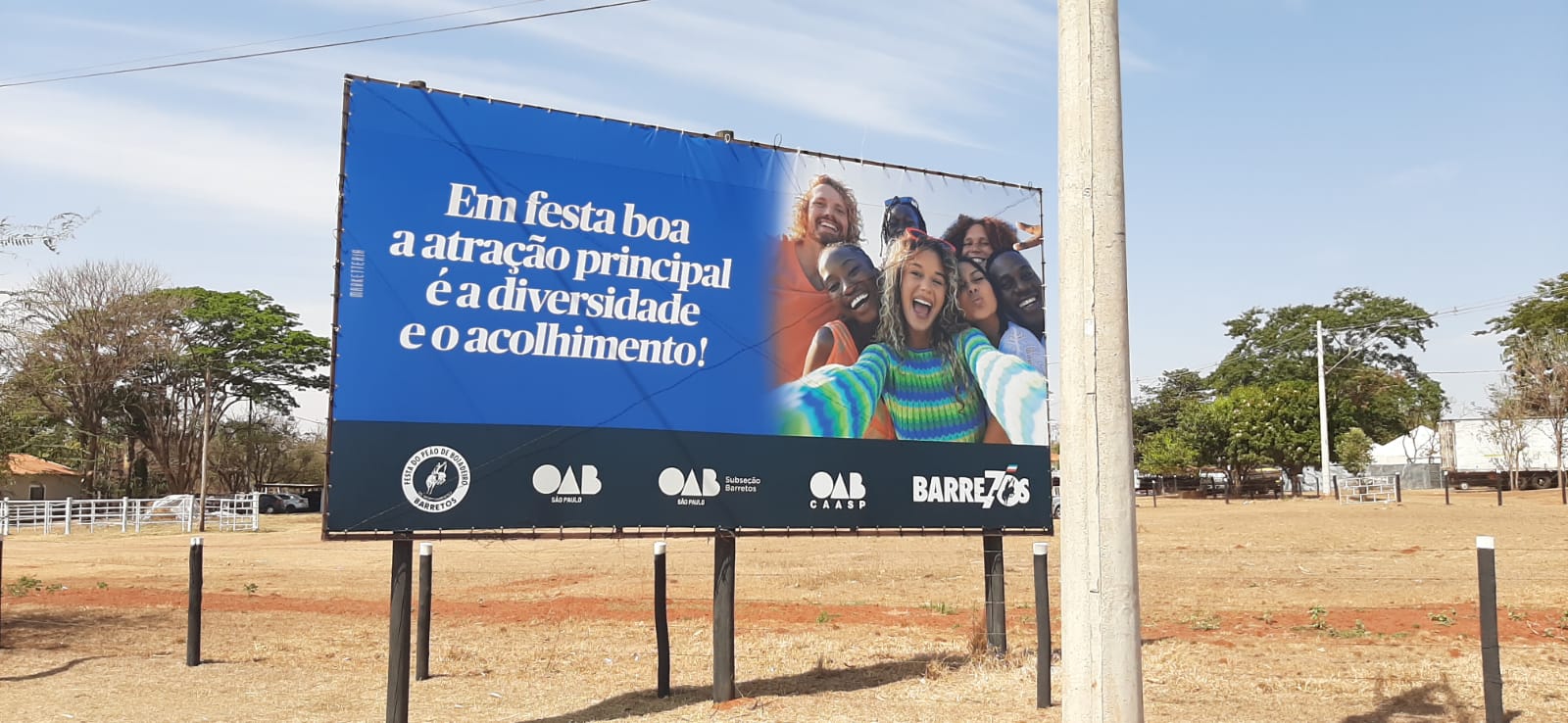 OAB Barretos realiza campanha de diversidade e acolhimento na 70ª Festa do Peão