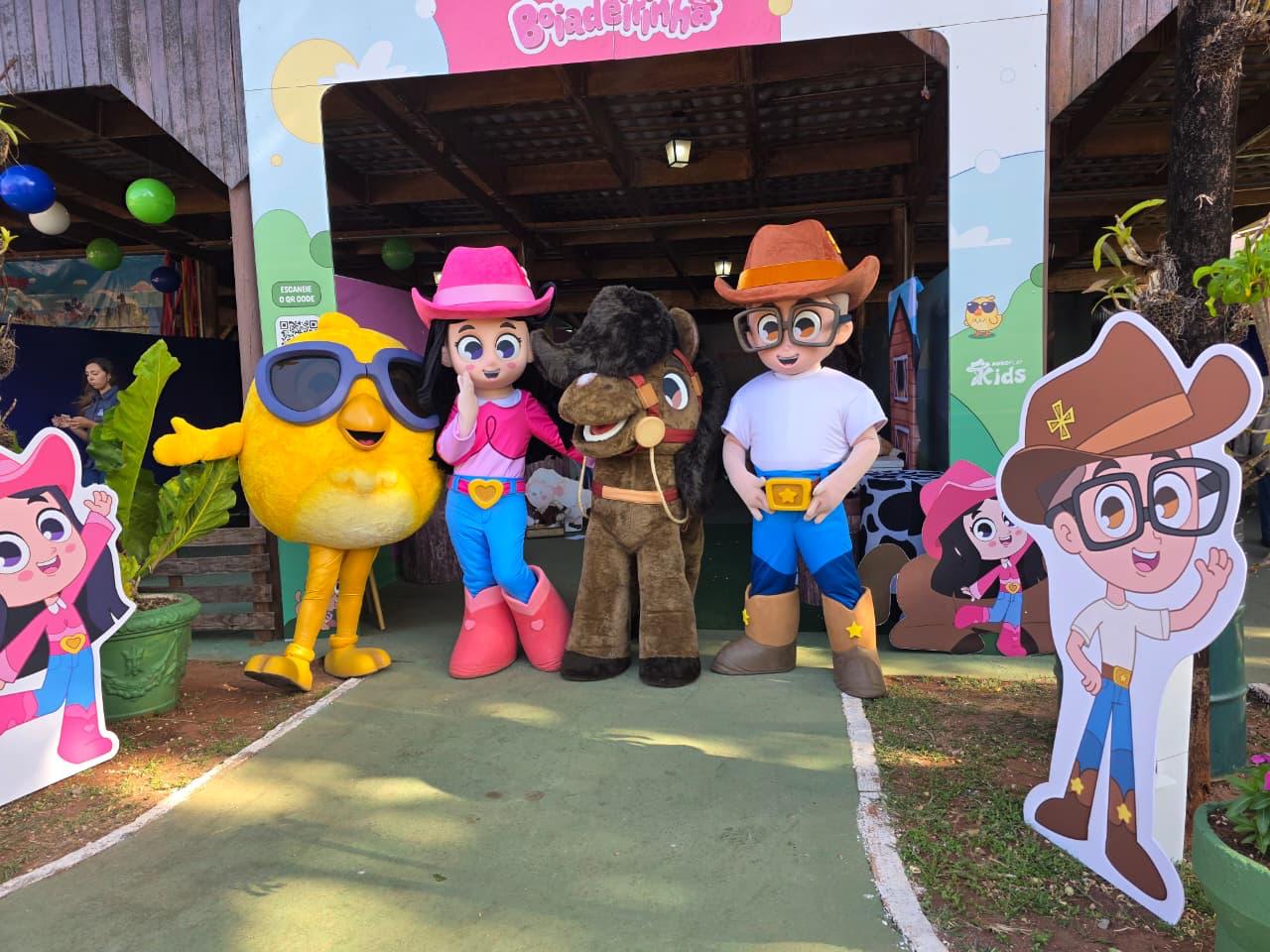 Turma da Boiadeirinha leva cultura, educação e solidariedade às crianças durante a Festa do Peão de Barretos