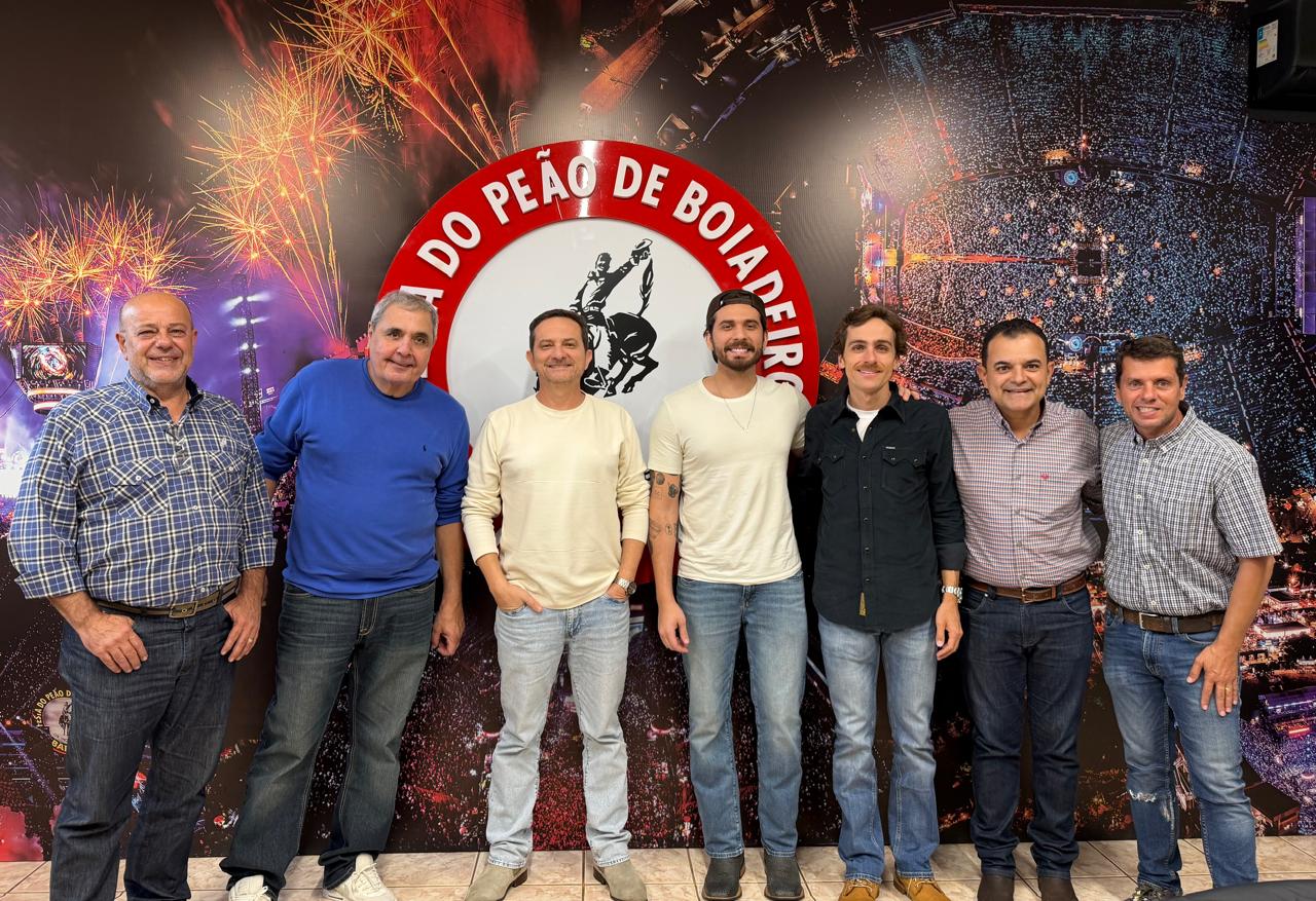 Gustavo Mioto visita o Parque do Peão e alinha projetos para a Festa de Barretos 2026