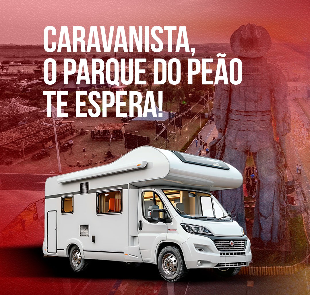 Parque do Peão passa a integrar o turismo de Caravanismo do Brasil