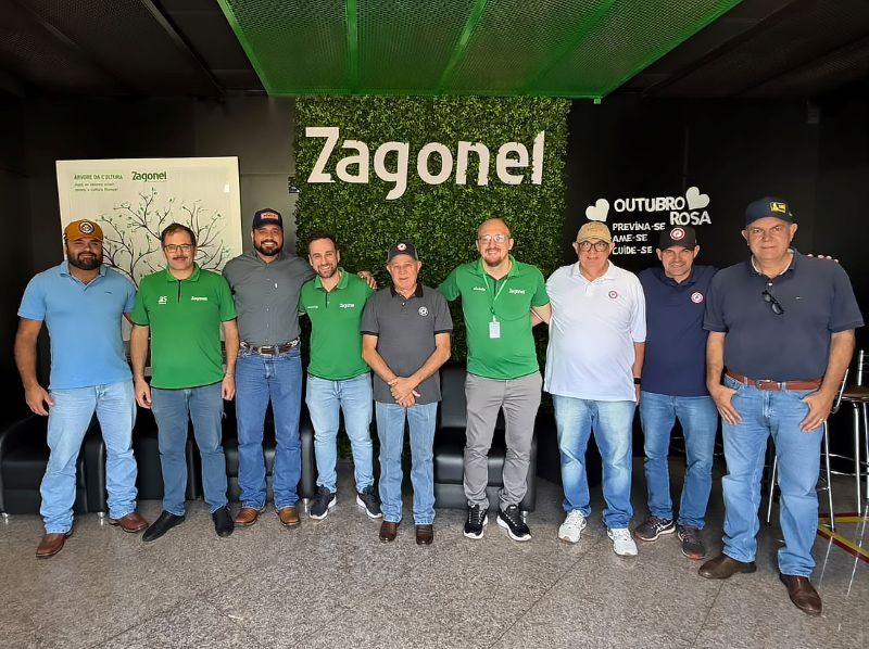 Os Independentes visitam fábrica da Zagonel em Santa Catarina