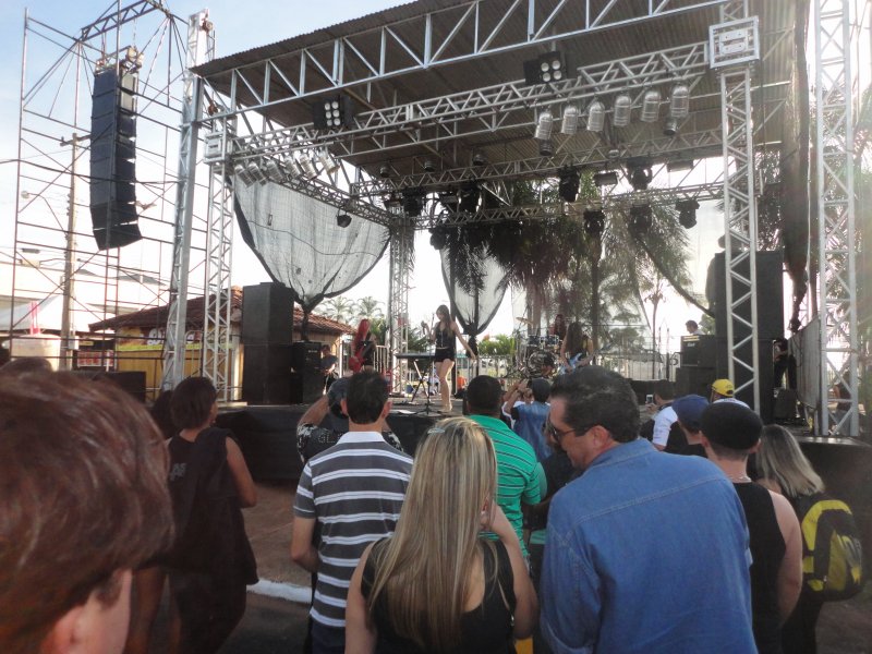 Show da banda Nota Promissória abriu a programação (Divulgação )