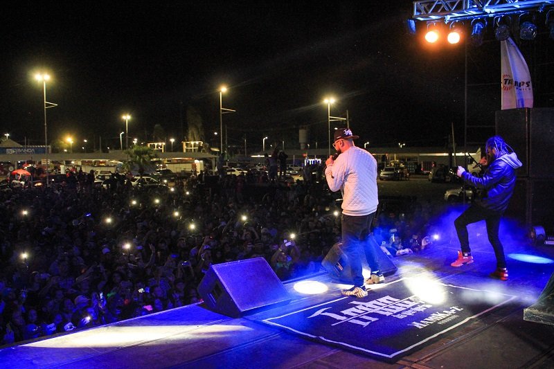 Tribo da Periferia foi recebido por milhares de fãs na noite de sábado, 20 (Fábio Carvalho )